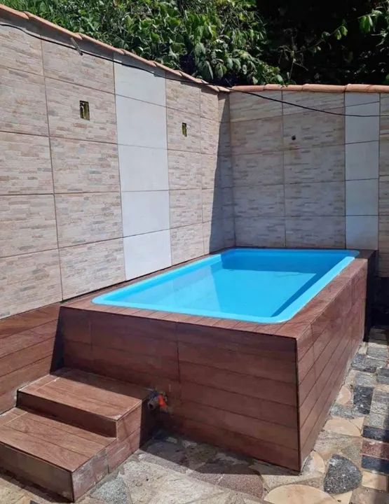 Piscina retangular de 2,20x1,30x0,45 - Foto 4