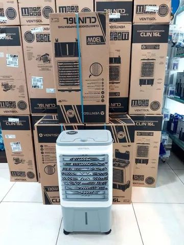 Lacrado Climatizador e Umidificador Ar 3 Vel. 16L 130W 220V - Ventisol