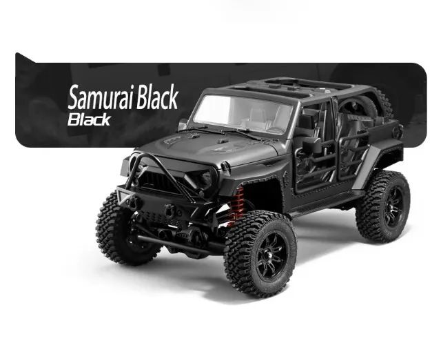 Carrinho com Rádio Controle MN 128 - 4x4 - 1/14 Crawler Muito Top!  - Foto 2