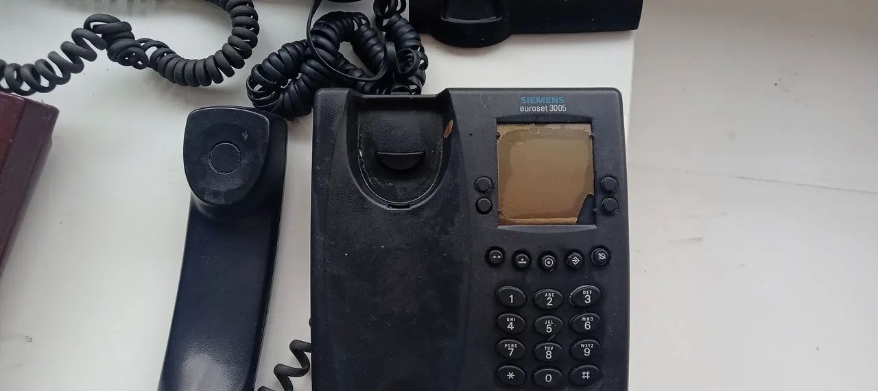 Vendo 5 aparelhos de telefones fixos com ramal indereçado, no conjunto ou individual - Foto 2