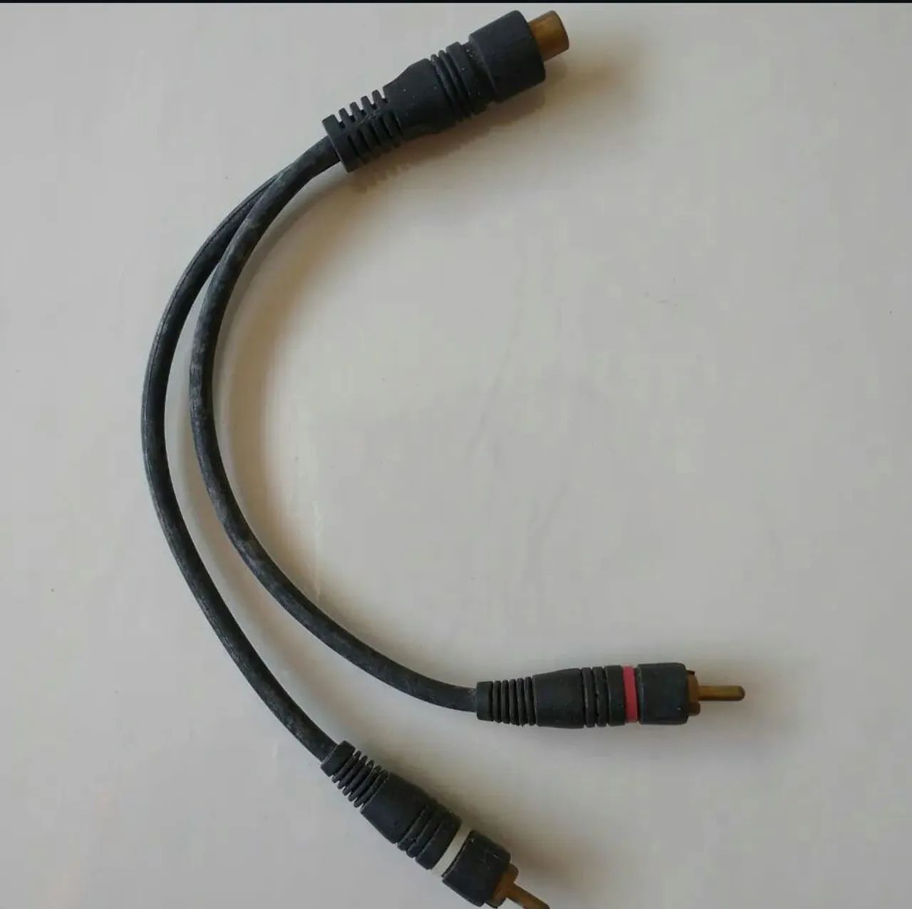 Cabo Y RCA Macho para 1 Fêmea Áudio Estéreo usado - Foto 4