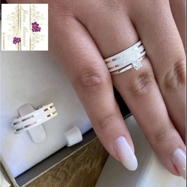 Par de Alianças Pronta Entrega - Foto 3