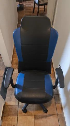 Cadeira Gamer/ home office  Presidente diretor Azul, novissima....