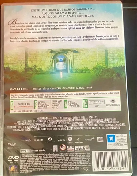 Nosso Lar - kit ( DVD + Bluray) Black Friday - Foto 5