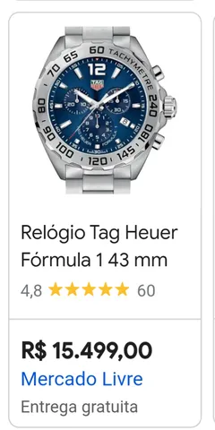 Tag heuer formula 1 46 an ncios na OLX Brasil