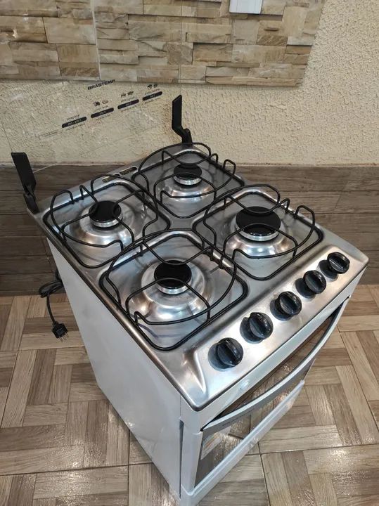 Fogão 4 bocas Brastemp Automático, LEIA O ANÚNCIO!! - Foto 5