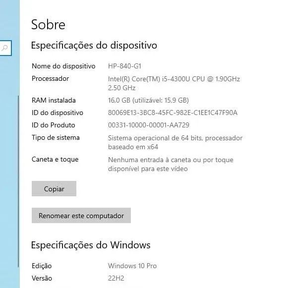 Notebook HP i5/ 16GB/ SSD - Foto 5