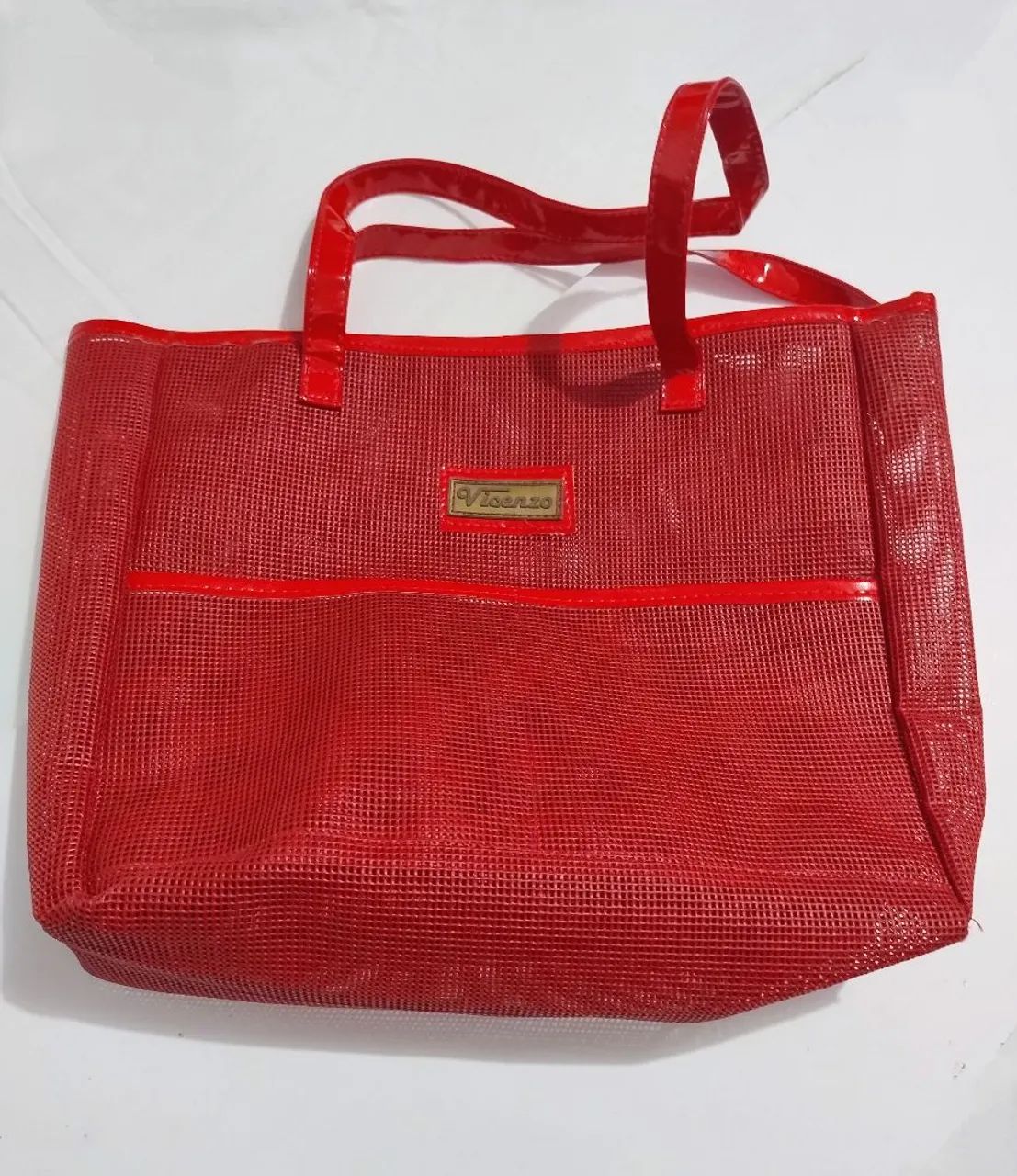 Bolsa de Praia Vicenzo Vermelha