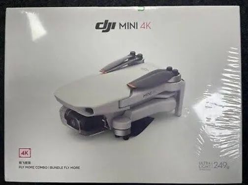 Drone DJI Mini 4K combo fly more - Novo