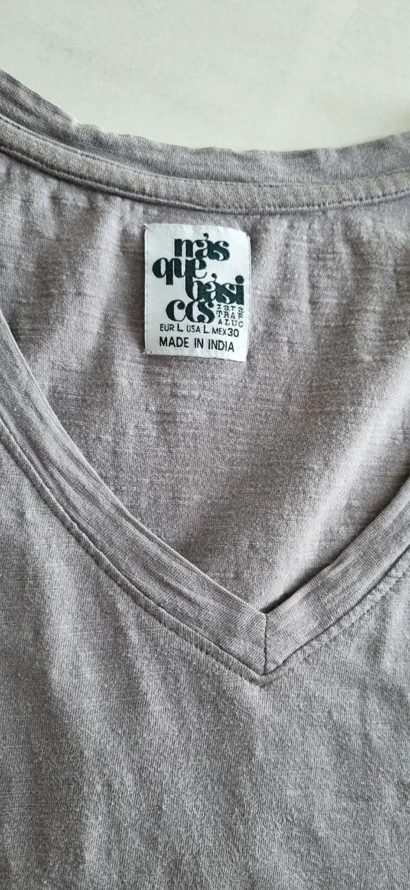 Blusa Zara (Mas Que Basicos) linha Trafaluc  - Foto 2