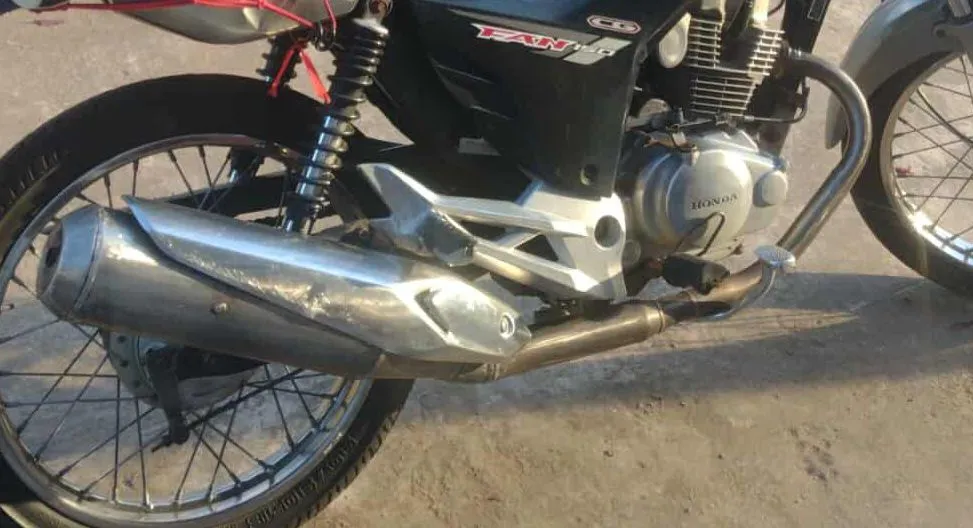 Escapamento Honda Fan 160