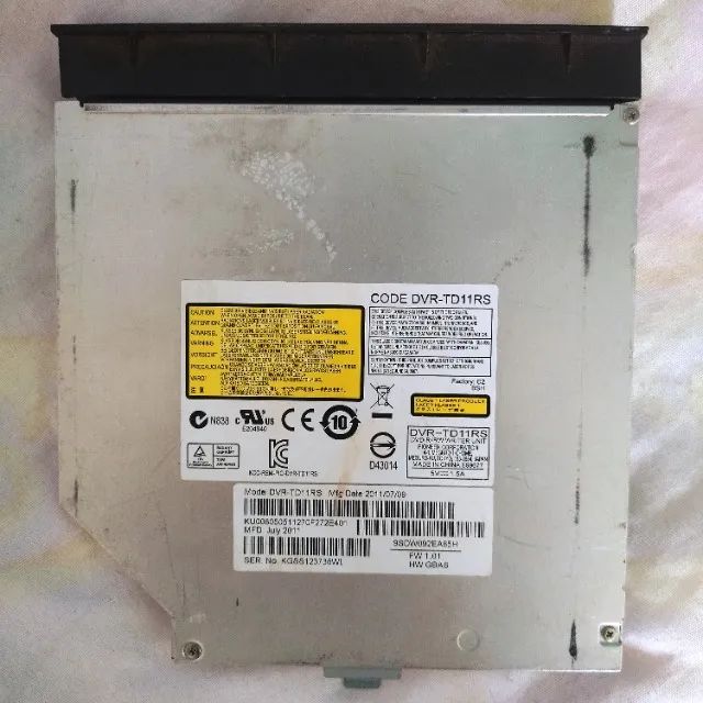 DVD-R PARA NOTEBOOK TD11RS