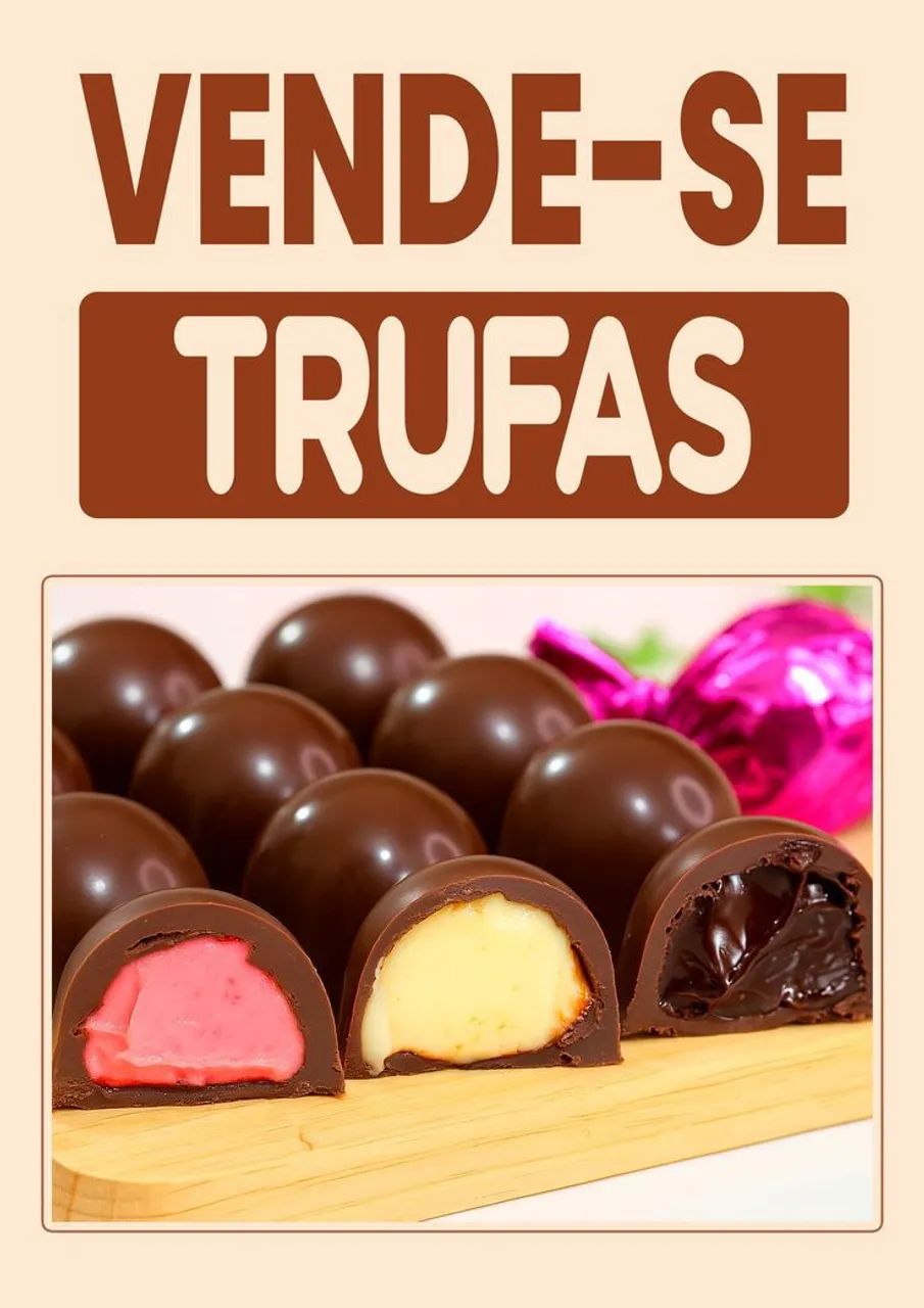 Trufas 2,50 no atacado 