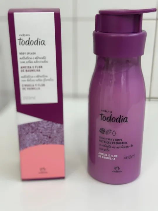Kit Natura Tododia Ameixa e Flor de Baunilha