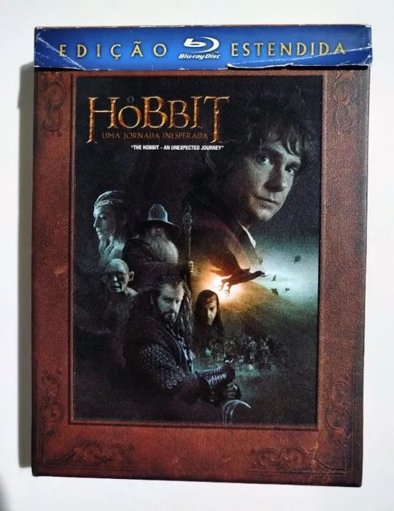 O Hobbit - Uma Jornada Inesperada Versão Estendida 3 Discos Blu-ray