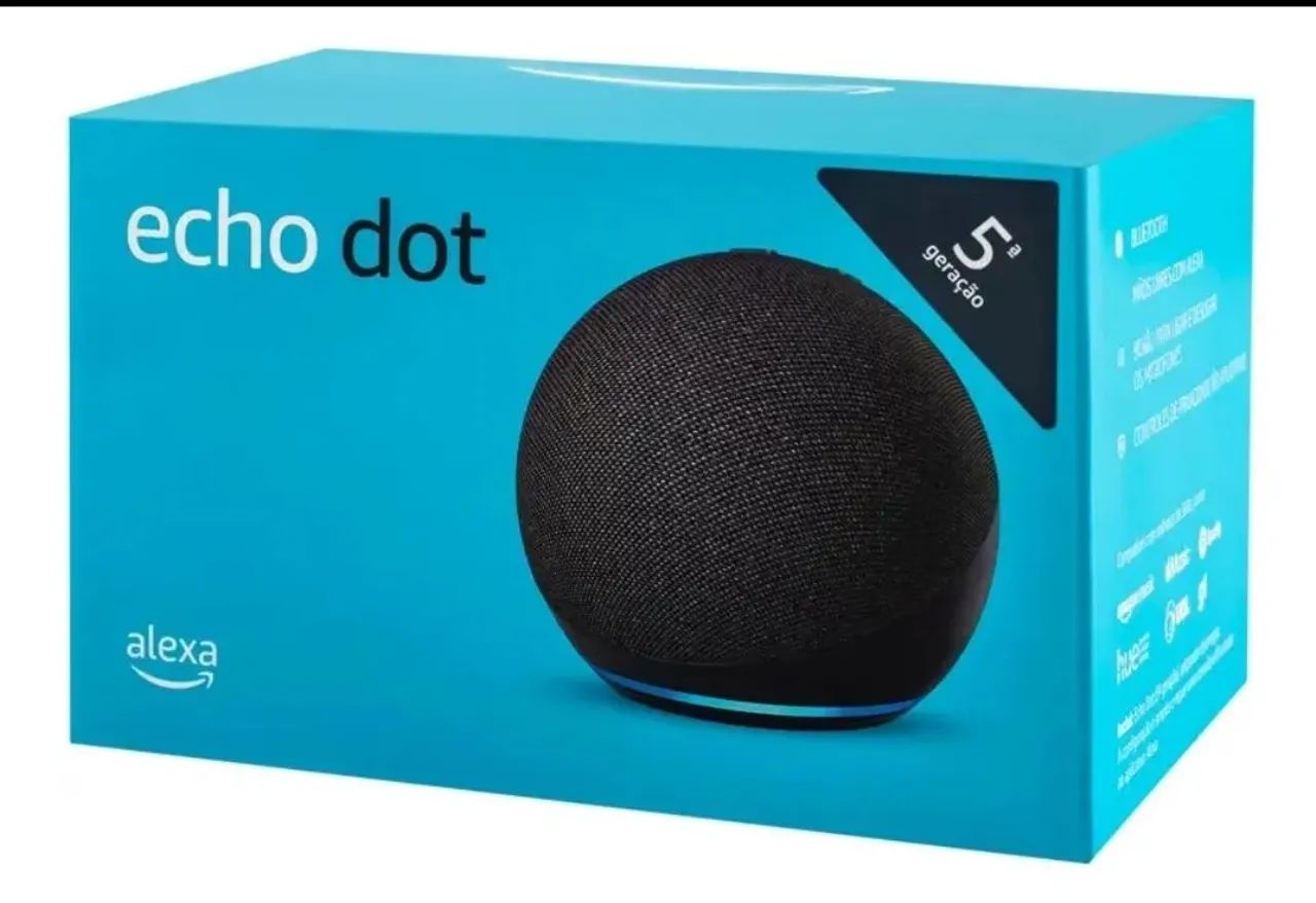 Echo Dot 5ª Geração com Alexa - O Melhor Som Já Lançado! - Foto 2