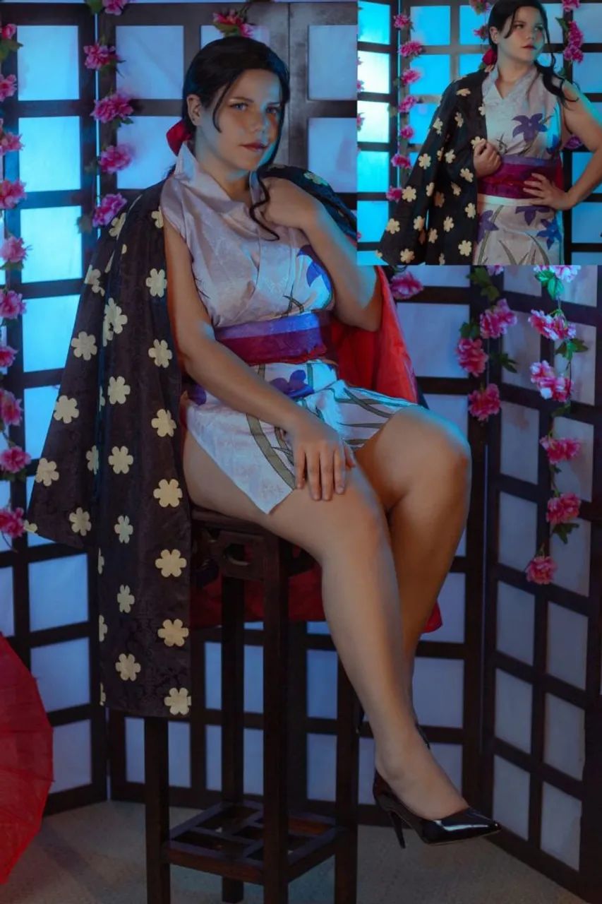 Nico Robin arc. Onigashima Cosplay 