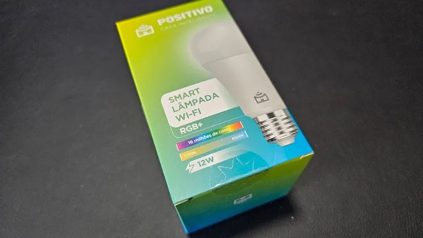 Smart Lâmpada Inteligente Wi-fi Positivo Rgb+ 12w Led