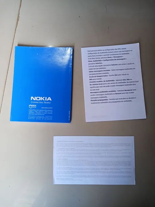 Antigo Manual do Usuário Celular Nokia 6225 - Foto 3