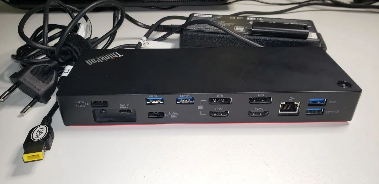 その他 Thinkpad Thunderbolt 3 Dock Gen2 ThinkPad Thunderbolt 3 Dock - Visão geral e peças de reposição