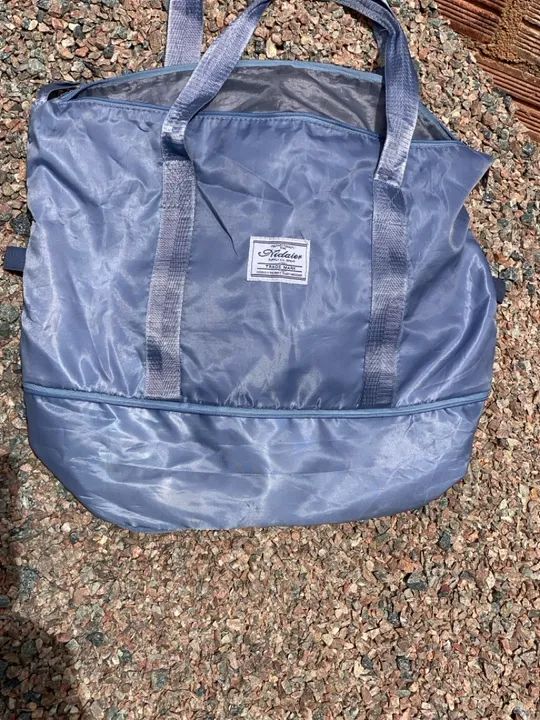 Bolsa de Viagem Dobrável Azul