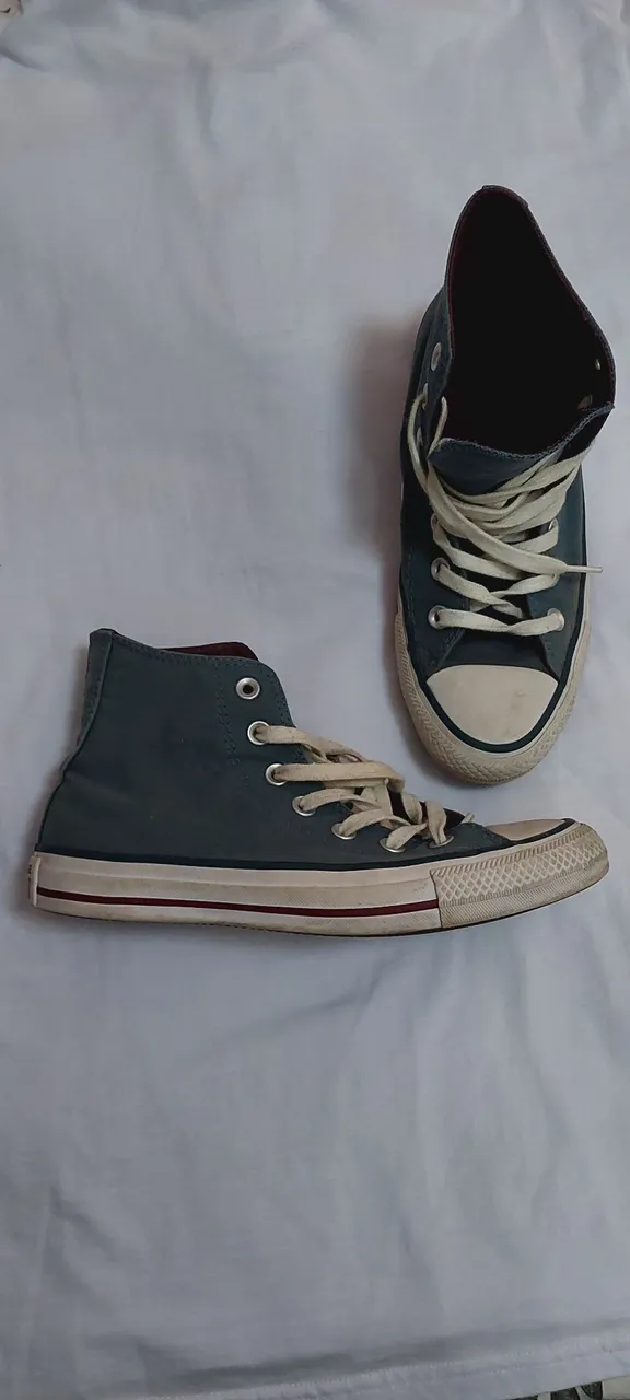 All Star Cano Alto Azul