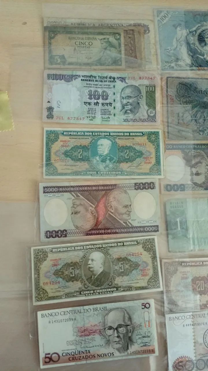 Lote Cédulas Antigas - Numismática - Foto 3