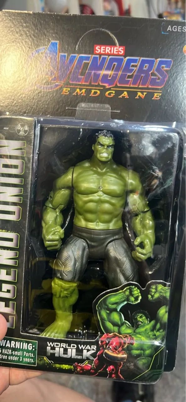 Boneco Hulk Vingadores Endgame World War Hulk - Foto 2