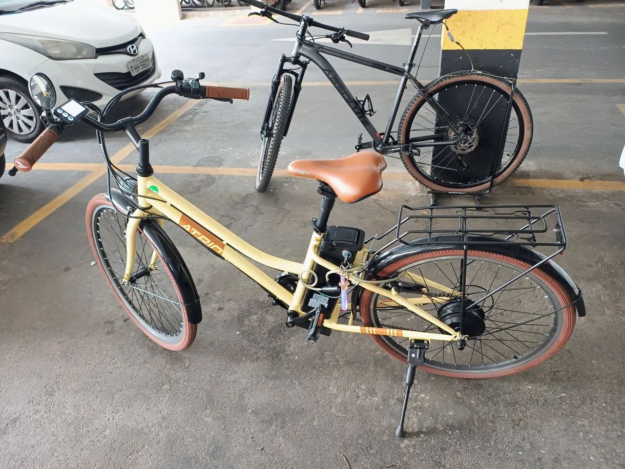 BICICLETA ELÉTRICA ATRIO 350W Lítio. Shimano Tourney TZ 6V NOVA!!!