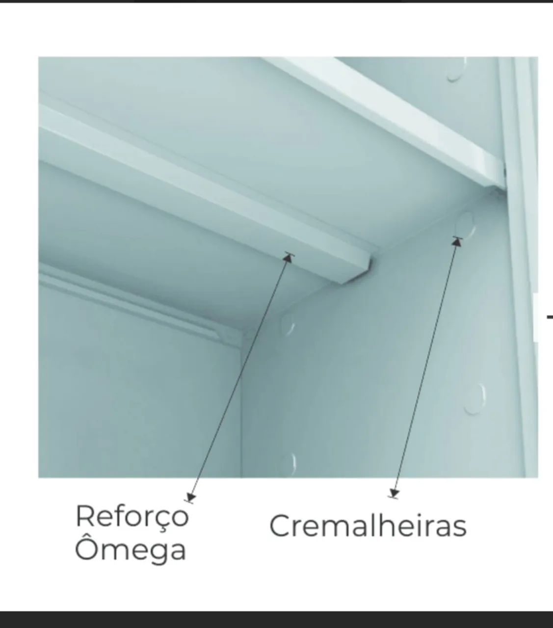 Armário de escritório em aço -PA 80  - Foto 2