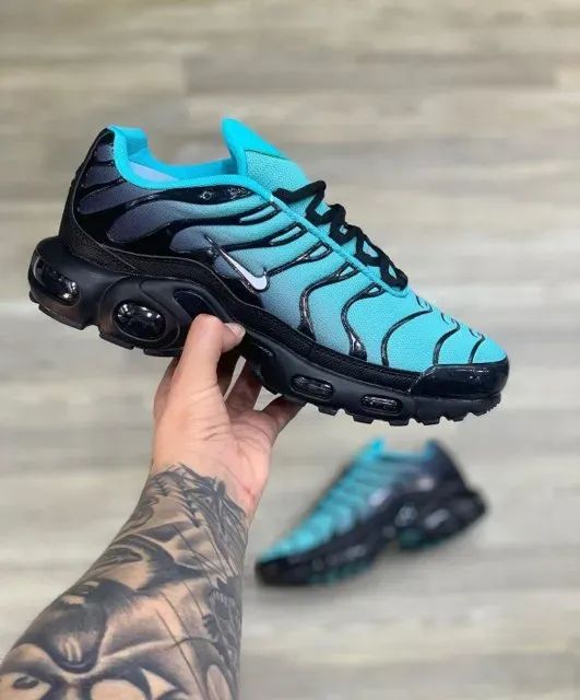 Tênis Nike Air Max TN Plus Importado Azul/Preto 
