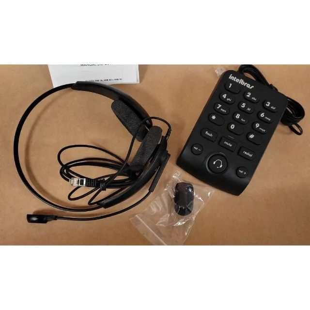 Base Telefone Disc. Intelbras Bdi1 + Headset Accutone - Foto 5