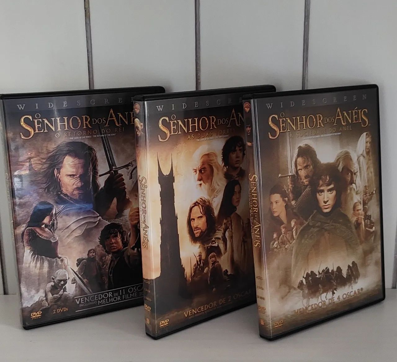 Box DVD Senhor dos Anéis - A Trilogia do Filme - Foto 3