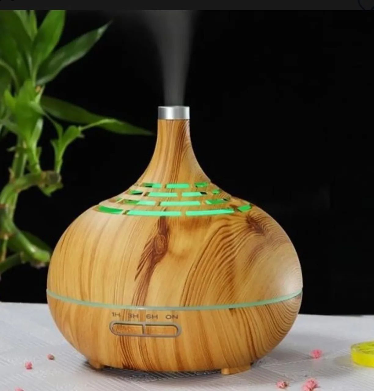 Difusor aromatico 400ml umidificador de ar purificador ambiente - Foto 3