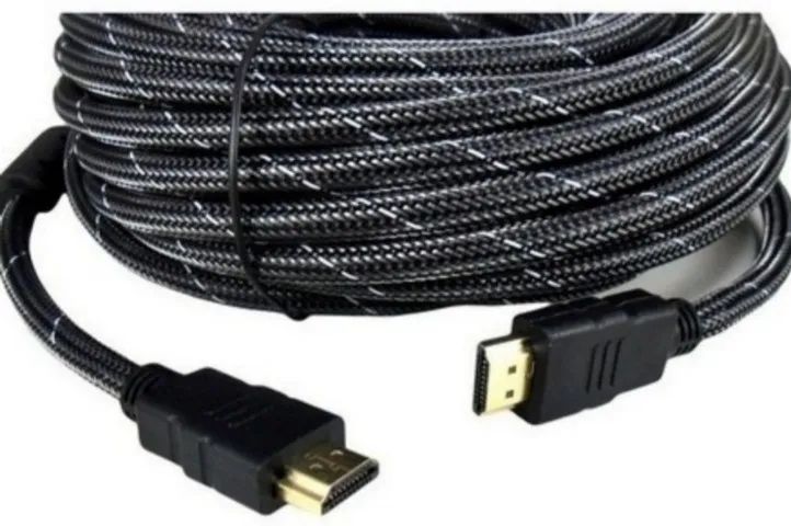 Cabo HDMI HDTV 15M. Nylon- VERDE 
