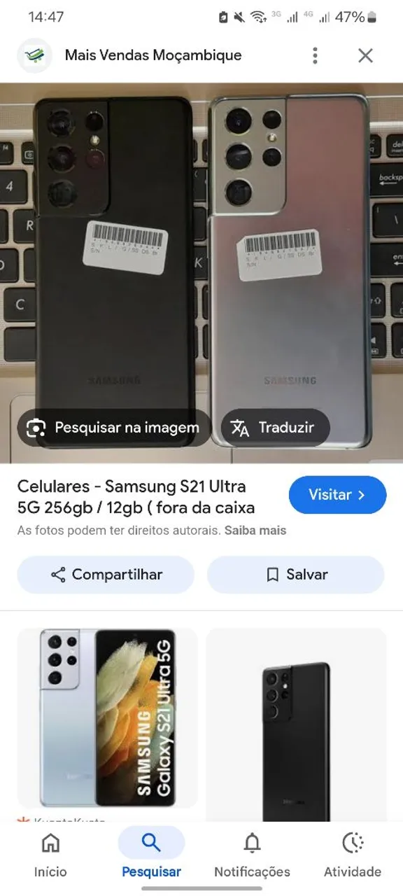 Celular novo 