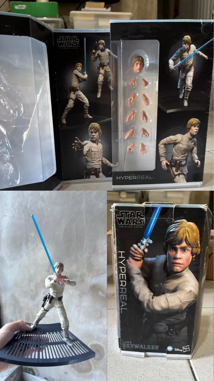 Star Wars Black Series Hyperreal Luke Skywalker Action Figure