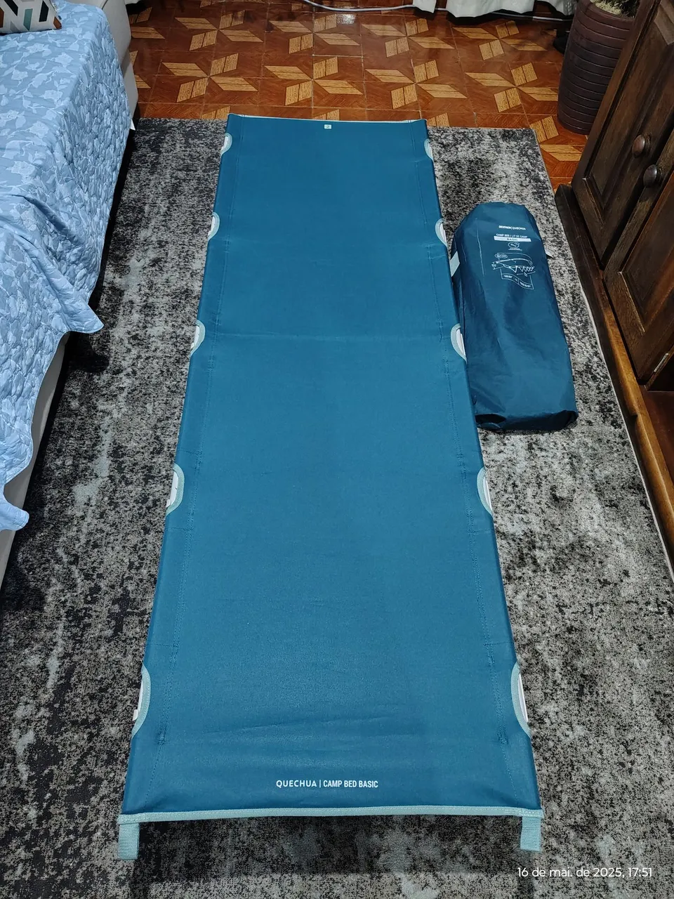 Cama de Camping Quechua Camp Bed Basic - 02 camas