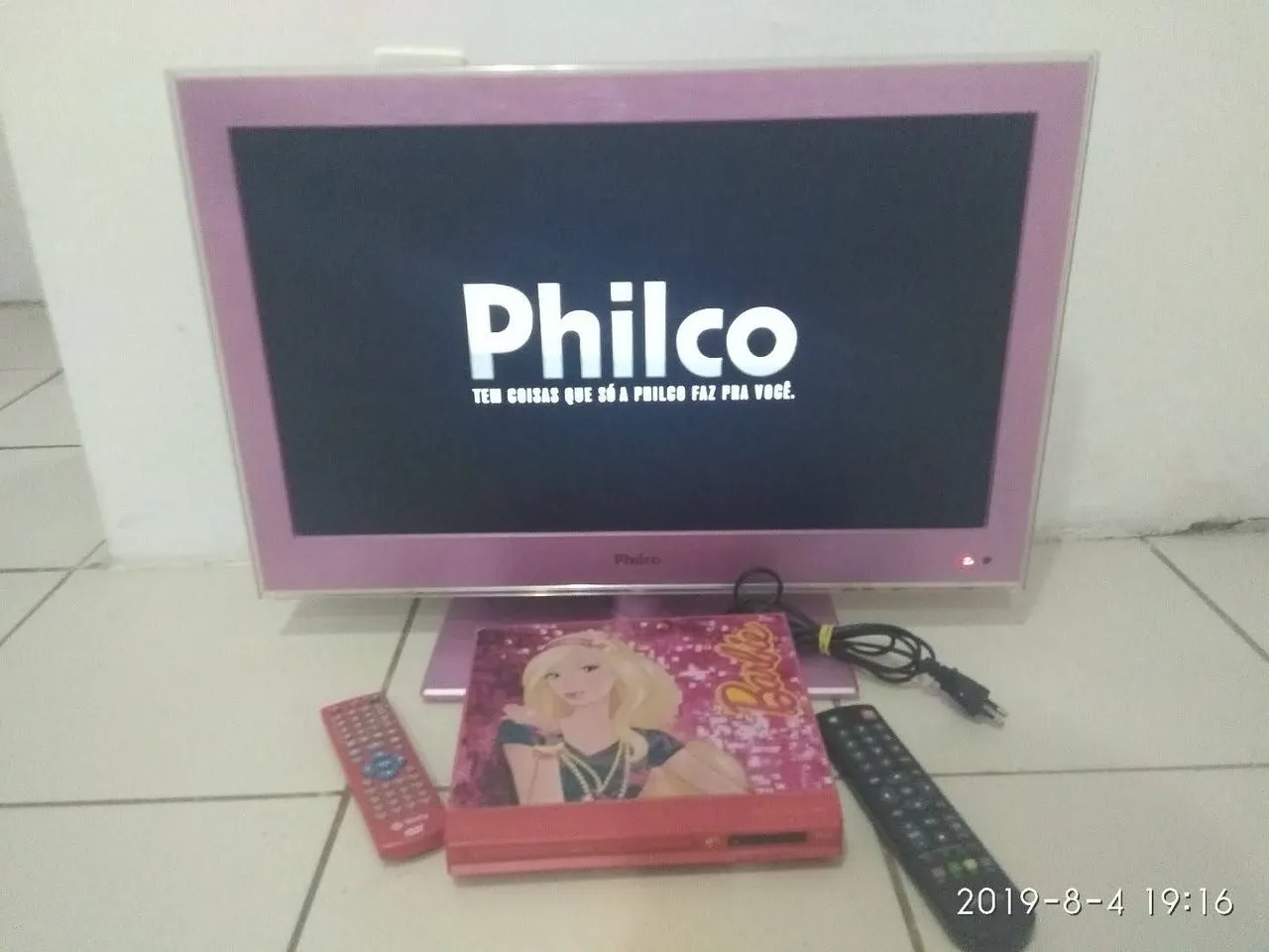 TV Philco Rosa sem DVD