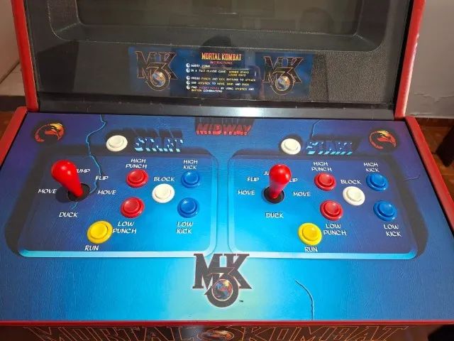 Arcade Mortal Kombat Ultimate Original e Impecável - Foto 4