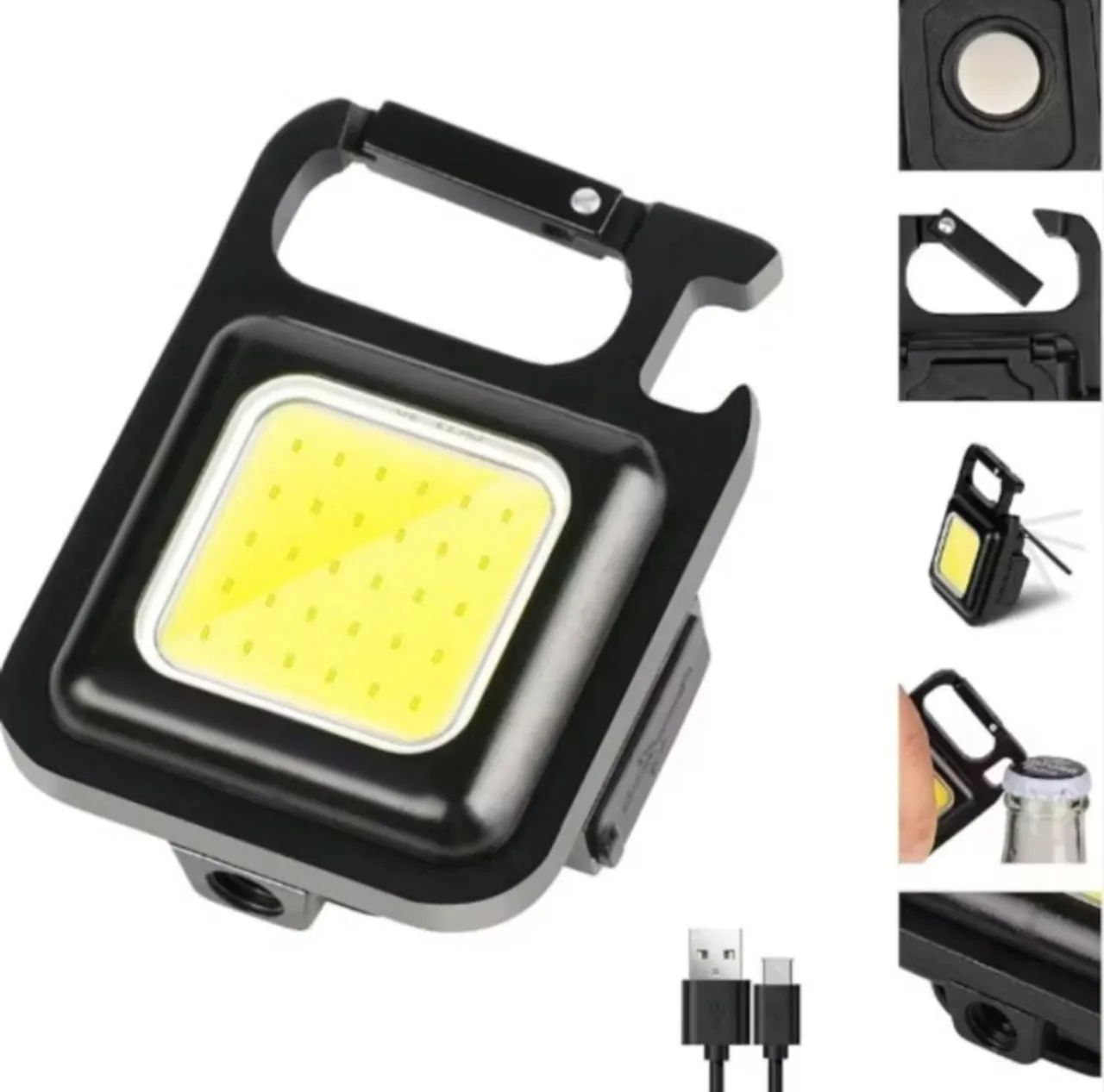 Mini Super Lanterna Led Portátil 