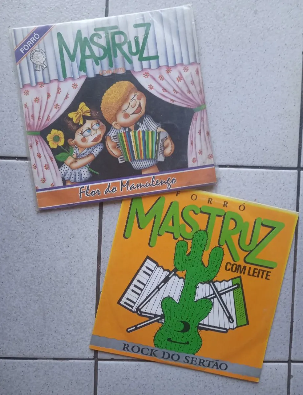 LPs Mastruz com Leite - Rock Dor Flor De Mamulengo