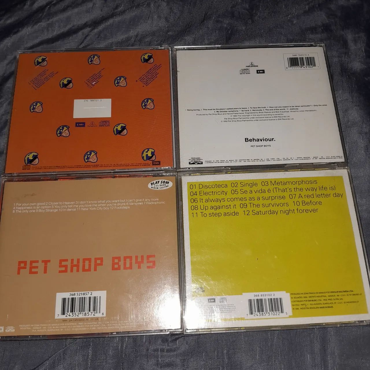 Pet Shop Boys - Coleção de 4 CDs - Foto 4