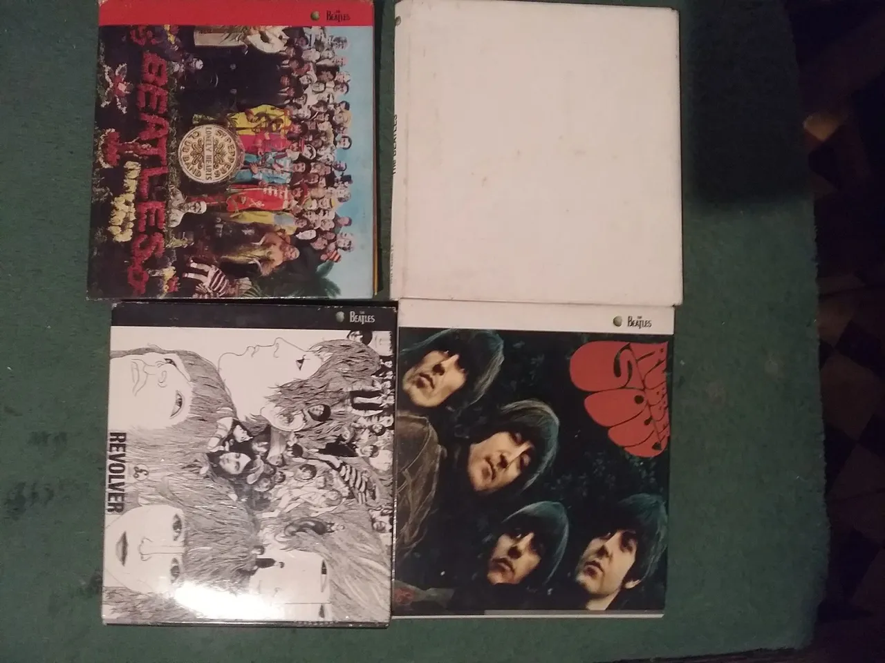 4 CDs The Beatles Digipack 2009