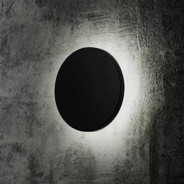 Arandela Eclipse Luz Indireta 9w 3 Tonalidades Led Integrado - Foto 5