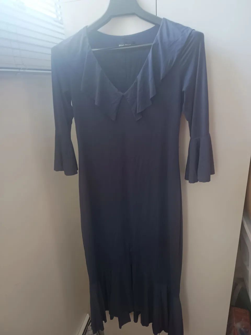 Vestido Bella Pelle Azul Marinho  - Foto 4