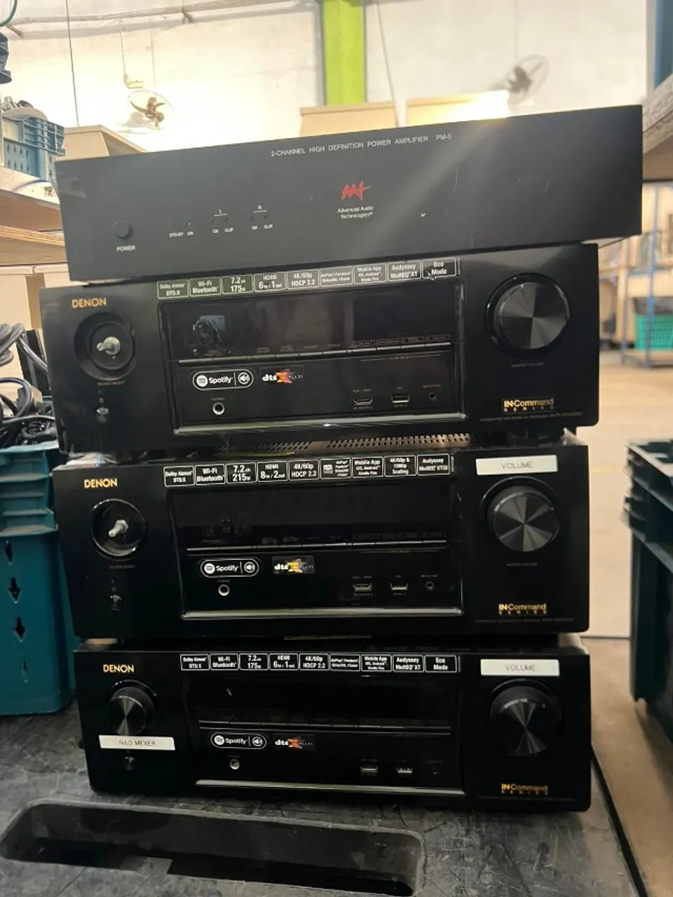 Lote Receiver Denon