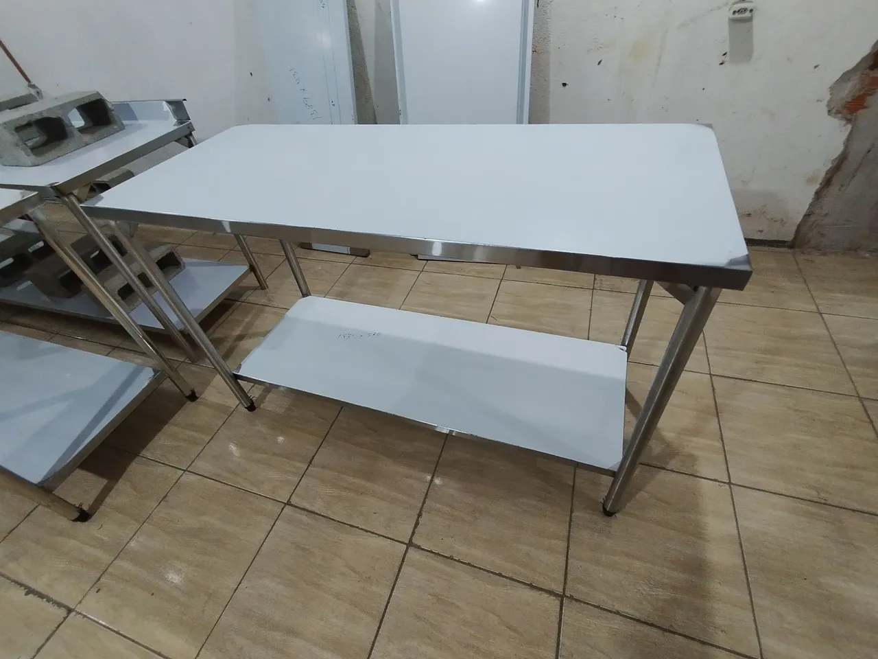 Mesa inox bancada inox
