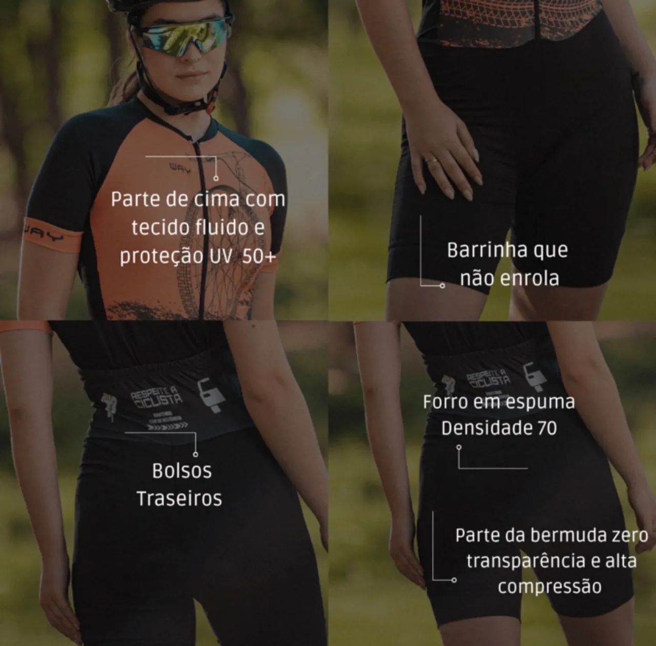 Macacão ciclismo - Foto 2