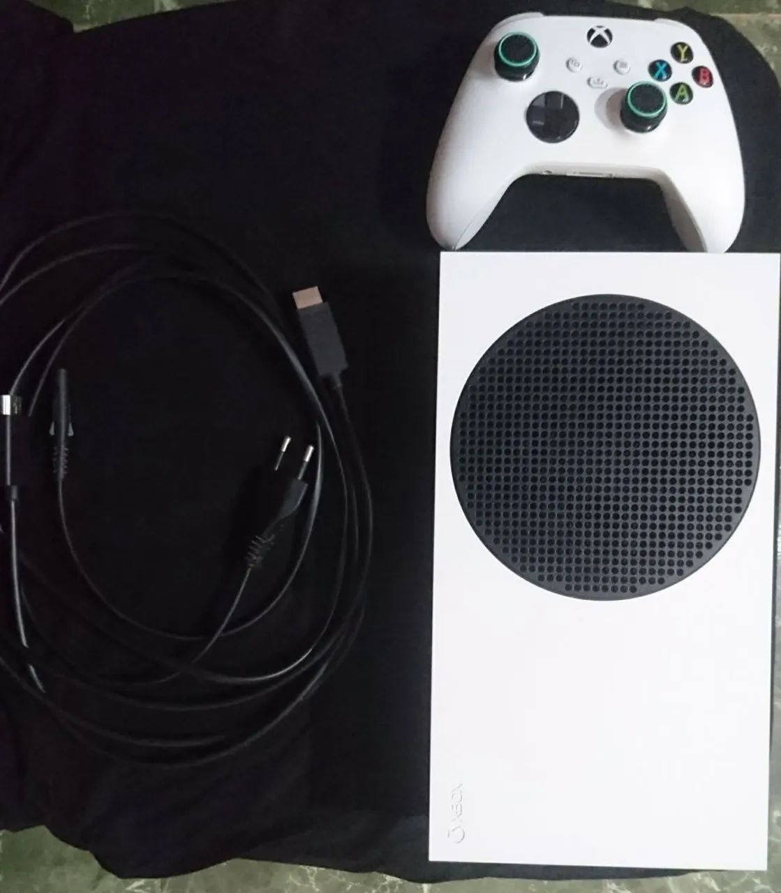 Xbox Series S-usado fuciona+Atenção conector hdmi danificado +modo densevolvendor+JOGO u - Foto 4